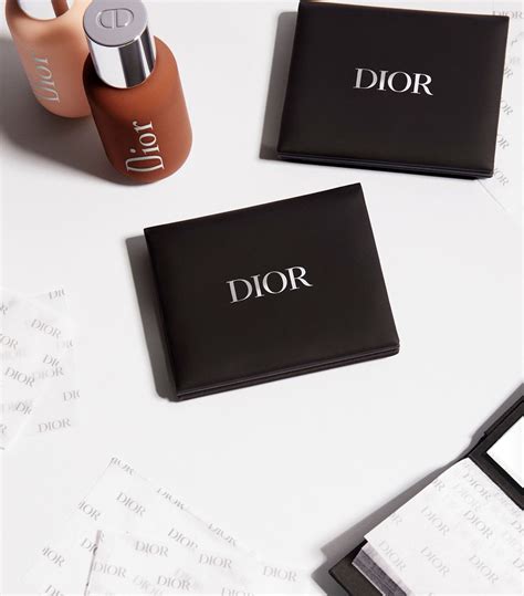 dior oil paper|Dior mattifying paper foundation.